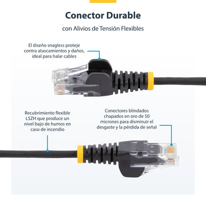 StarTech.com N6PAT150CMBLS cable de red 1.5 m U/UTP (UTP)