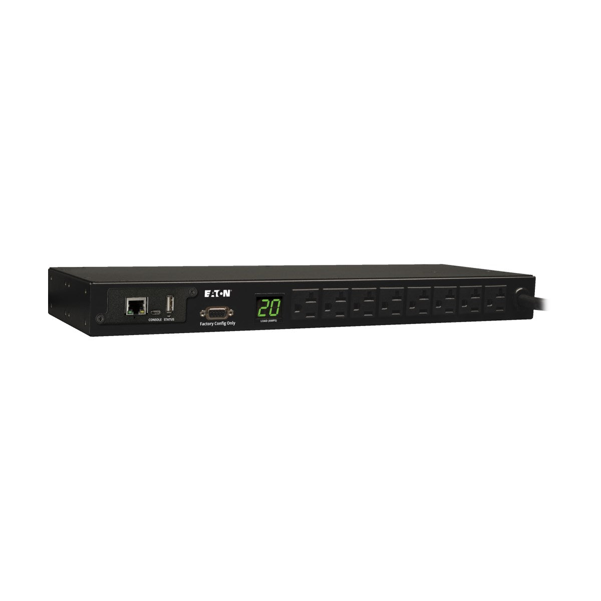 Tripp Lite PDUMNH20 unidad de distribución de energía (PDUs) 8 salidas AC Negro