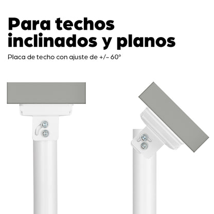 Soporte para Proyector Manhattan con montaje en techo y ajuste de altura