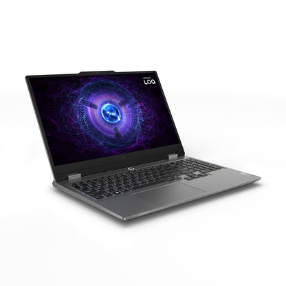 Lenovo LOQ 15IAX9 Intel® Core™ i5 i5-12450HX Computadora portátil 39.6 cm (15.6") Full HD 16 GB DDR5-SDRAM 1 TB SSD NVIDIA GeForce RTX 4050 Wi-Fi 6 (802.11ax) Windows 11 Home Español Gris