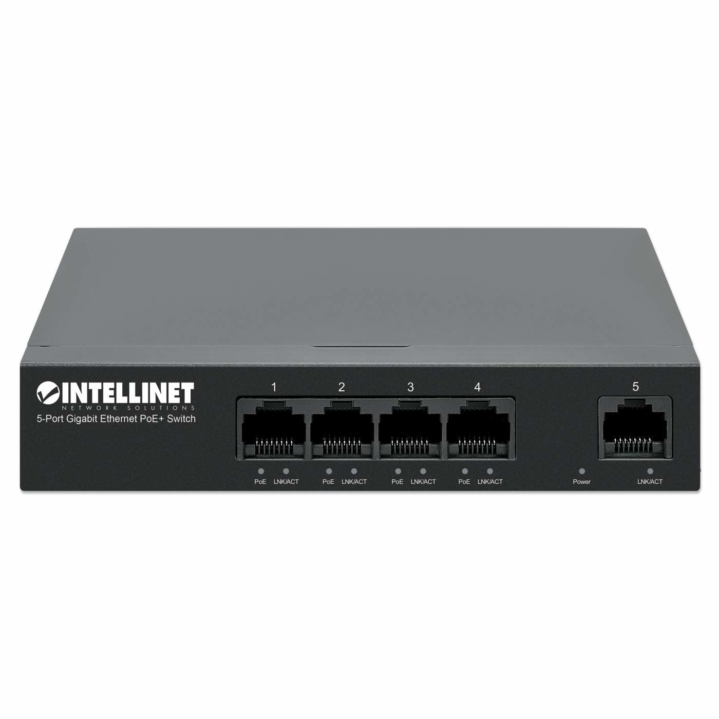 Intellinet 561792 dispositivo de redes Gigabit Ethernet (10/100/1000) Energía sobre Ethernet (PoE) Negro