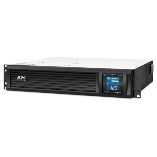 UPS APC 1000VA/600W Pantalla LCD RM 2U 120V 6 Salidas NEMA 5-15R Color Negro