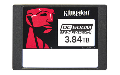 Unidad de Estado Sólido SSD Kingston 3840 GB DC600M SATA Enterprise 2.5" Uso Mixto