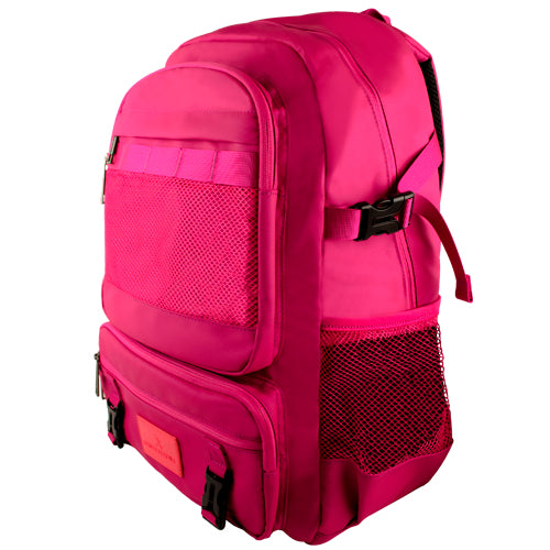 Mochila Perfect Choice Estilo Outdoors Nomad para Laptop 15"-17" Color Magenta