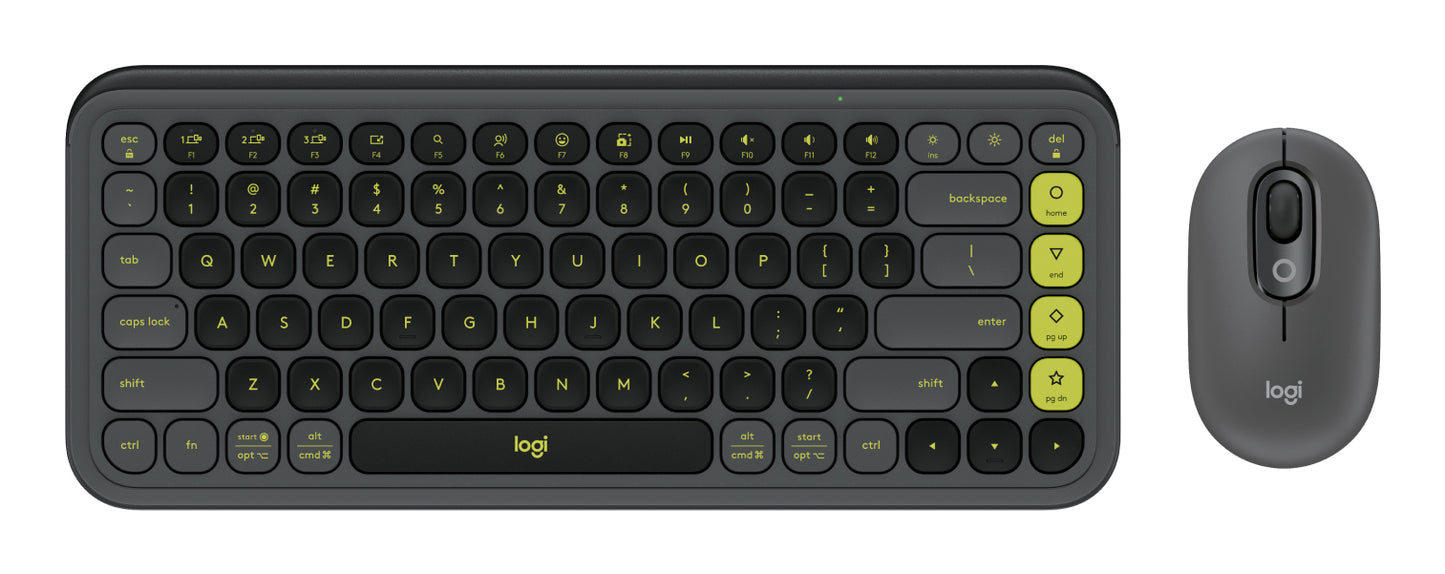Logitech POP Icon Combo teclado Ratón incluido Universal Bluetooth QWERTY Español Grafito