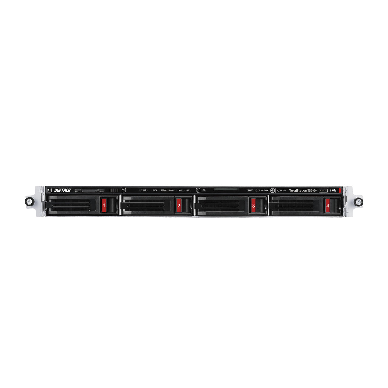 Buffalo TeraStation TS5420RN NAS Bastidor (1U) Annapurna Labs 8 GB DDR4 16 TB Unidad de disco duro Negro