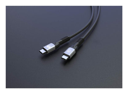 Cable Manhattan USB-C V4 Thunderbolt4 C-C 2.0M 8K 240W Negro
