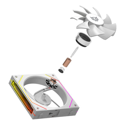 Balam Rush Eolox Link EXL95 Gabinete de la computadora Ventilador 12 cm Blanco