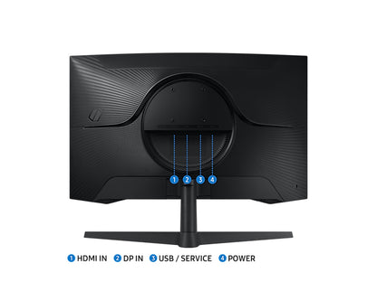 Samsung LS27CG552EL monitor de computadora 68.6 cm (27") 2560 x 1440 Pixeles Quad HD LED Negro