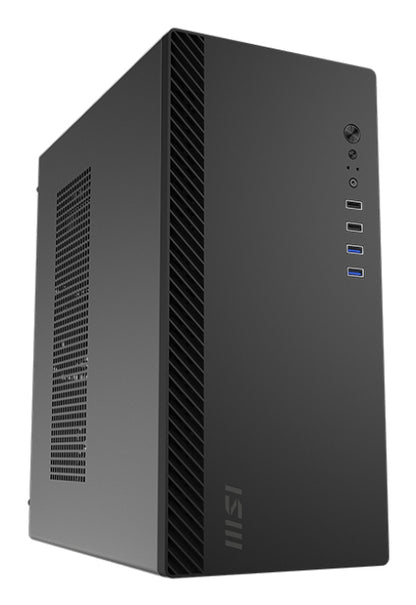 Gabinete MSI PRO SHIELD M100P Torre Media ATX Diseño de Alto Flujo de Aire Negro