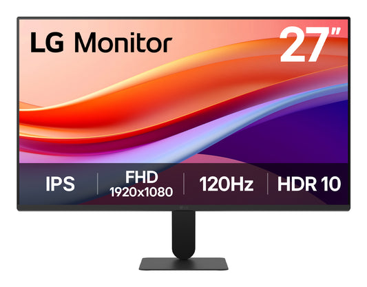 Monitor LG 27U411A LCD 27 pulgadas Full HD FreeSync 120Hz HDMI Negro