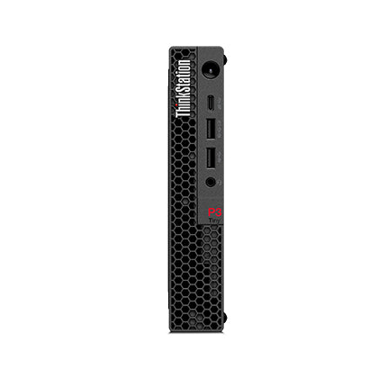 Lenovo ThinkStation P3 Tiny Gen 2 Intel Core Ultra 7 265 16 GB DDR5-SDRAM 512 GB SSD NVIDIA RTX A400 Windows 11 Pro Mini PC Estación de trabajo Negro