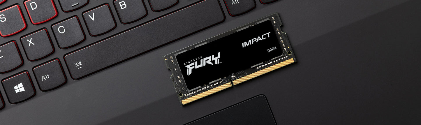 Kingston Technology FURY Impact módulo de memoria 32 GB 1 x 32 GB DDR4 3200 MT/s 260-pin SO-DIMM