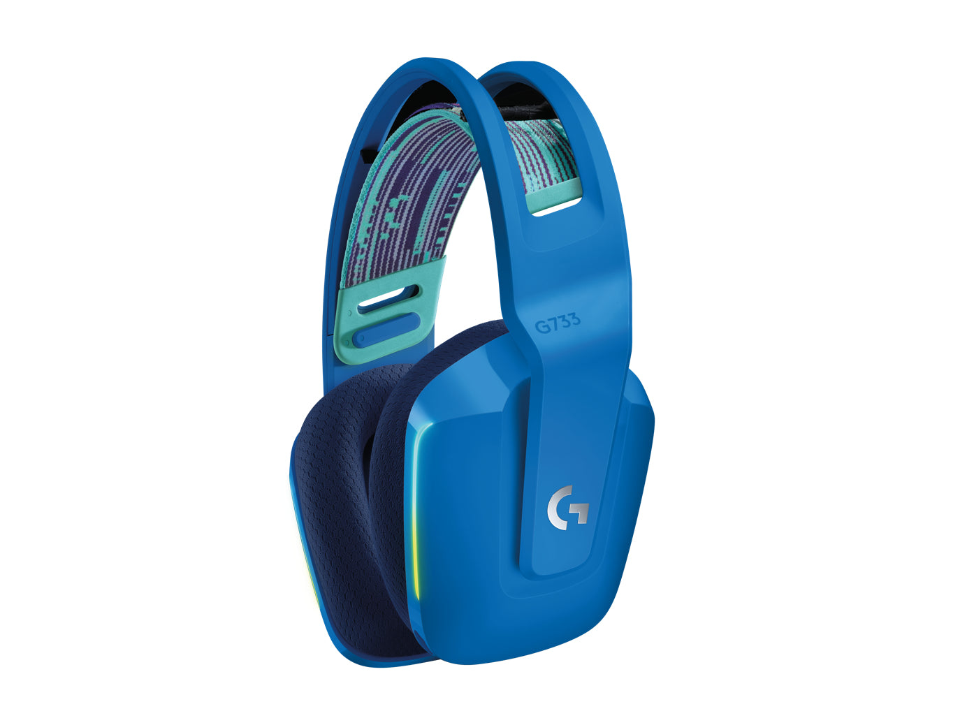 Audífonos Logitech G733 LIGHTSPEED Gaming Inalámbricos RGB Color Azul