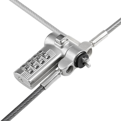 StarTech.com UNIVCS-LAPTOP-LOCK cable antirrobo Negro, Plata 2 m