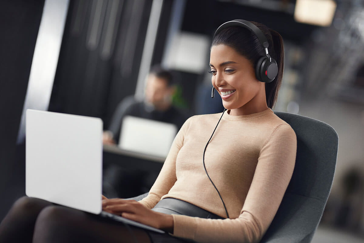 Jabra Evolve2 40 SE Auriculares Alámbrico Diadema Oficina/Centro de llamadas USB Type-C / USB Type-A Negro