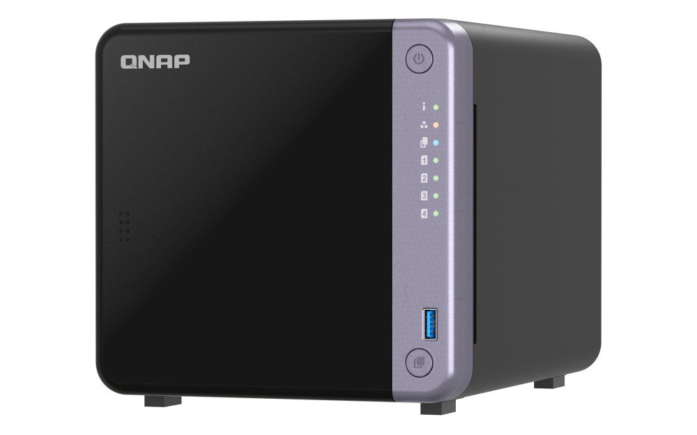 QNAP TS-432X-4G-US servidor NAS o de almacenamiento Tower Alpine Alpine AL-524 4 GB DDR4 QNAP QTS Negro
