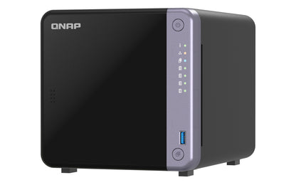 QNAP TS-432X-4G-US servidor NAS o de almacenamiento Tower Alpine Alpine AL-524 4 GB DDR4 QNAP QTS Negro