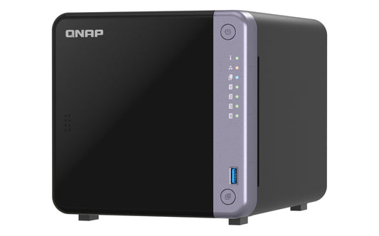 QNAP TS-432X-4G-US servidor NAS o de almacenamiento Tower Alpine Alpine AL-524 4 GB DDR4 QNAP QTS Negro