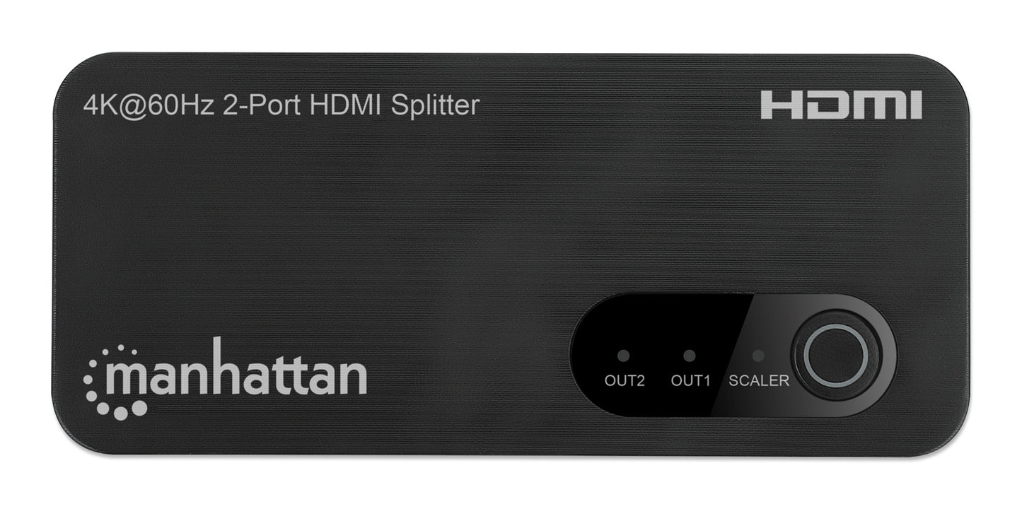 Manhattan 207614 divisor de vídeo HDMI 2x HDMI