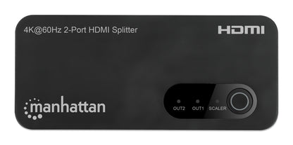 Manhattan 207614 divisor de vídeo HDMI 2x HDMI