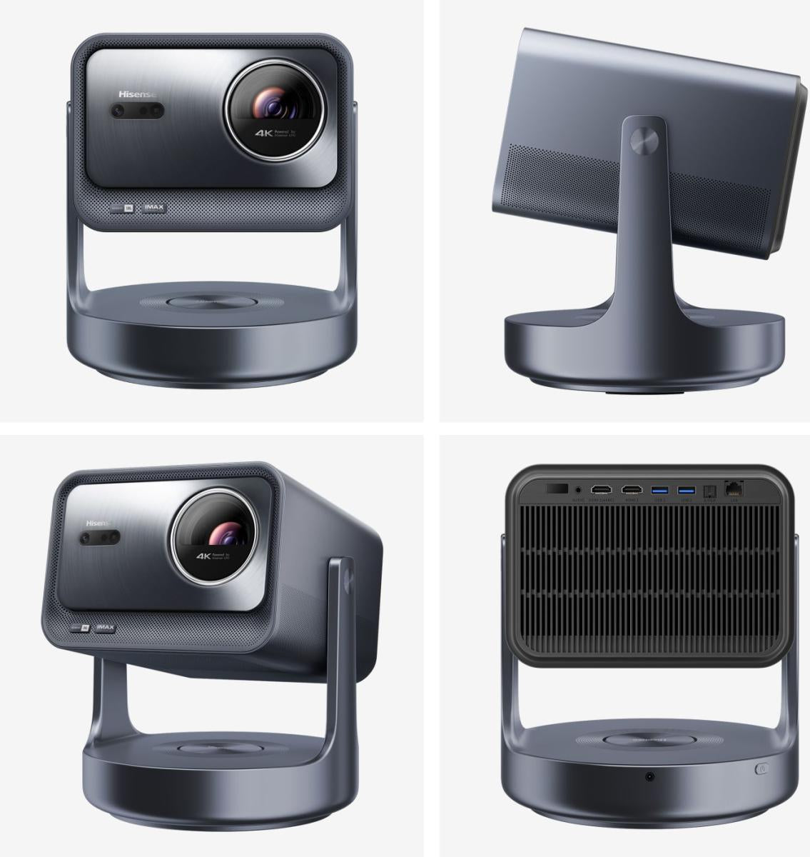 Mini Proyector Hisense 4K Laser C2 Ultra- 65-300 Pure Triple Color Dolby Visión Atmos 3000 ANSI Lúmenes de Brillo