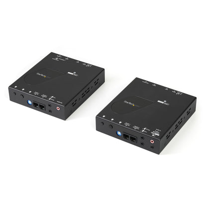 StarTech.com ST12MHDLAN4K extensor de audio/video Transmisor y receptor AV Negro