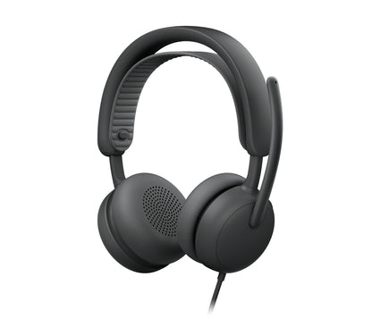 Logitech 981-001632 audífono y auriculare Auriculares Alámbrico Diadema Llamadas/Música USB Type-C / USB Type-A Grafito