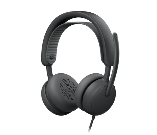 Logitech 981-001632 audífono y auriculare Auriculares Alámbrico Diadema Llamadas/Música USB Type-C / USB Type-A Grafito