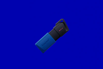 Memoria USB Kingston DataTraveler Exodia M 64GB USB 3.2 Gen1 Color Negro-Azul