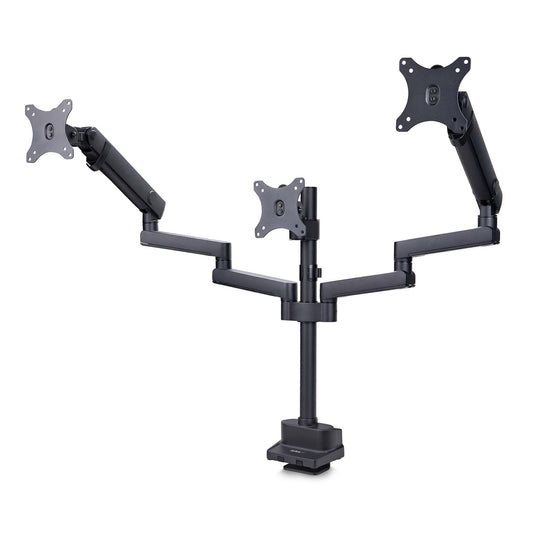 StarTech.com 3MP2AG-MONITOR-ARM soporte para pantalla plana 68.6 cm (27") Escritorio Negro