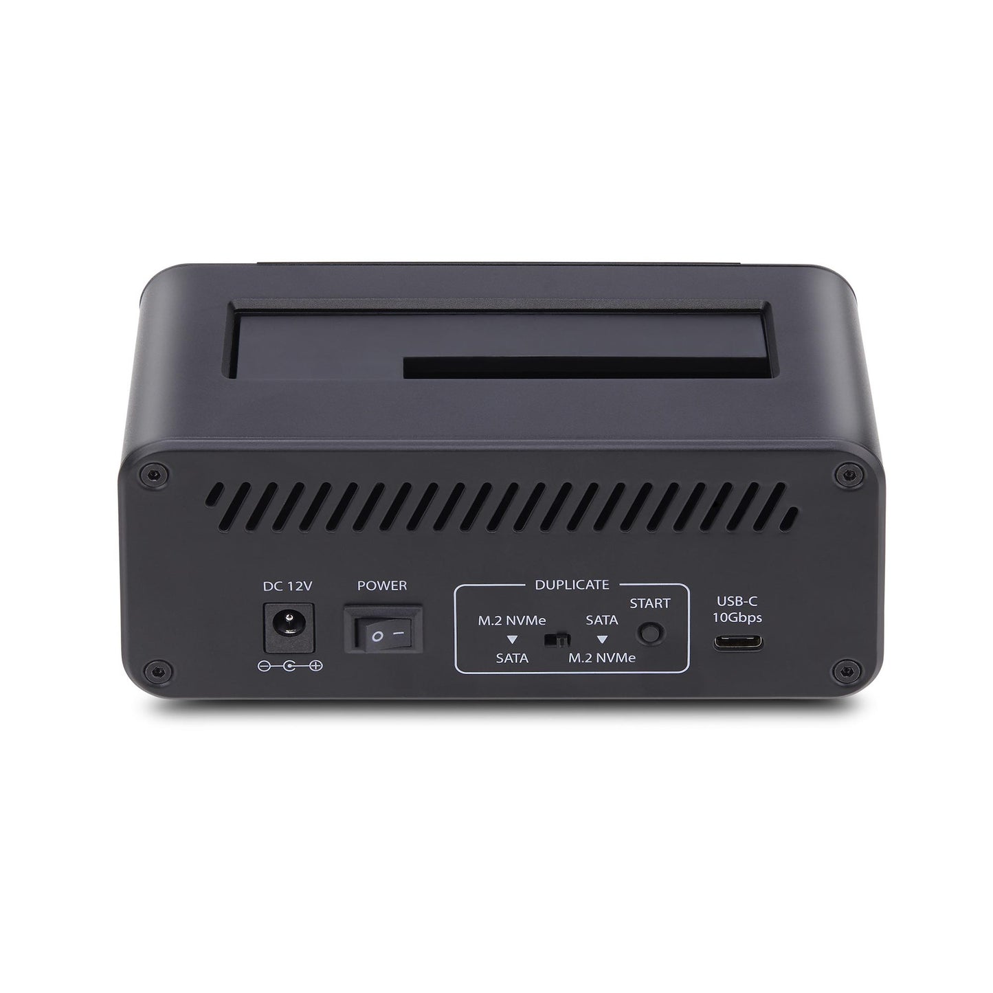 StarTech.com N2-M2-SSD-DUPLICATOR duplicador de datos o soporte Duplicador de HDD/SSD Negro 1 copias
