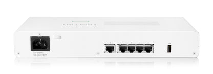 HPE Networking Instant On Secure Gateway 5-port SmartRate 2.5G PoE+ 64W SG2505P pasarela o controlador 10, 100, 1000, 2500 Mbit/s