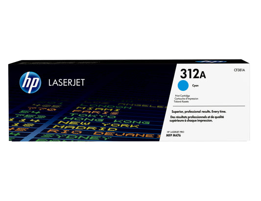 Toner HP 312A Cyan