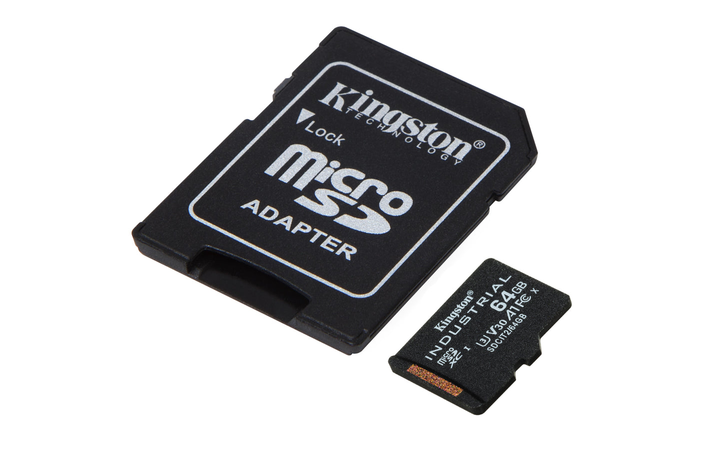 Memoria Micro SDHC Kingston Industrial 64GB C10 A1 pSLC SDCIT2/64 GB