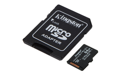 Memoria Micro SDHC Kingston Industrial 64GB C10 A1 pSLC SDCIT2/64 GB