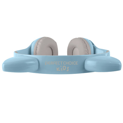 Diadema Perfect Choice Catto Inalámbrica con Luz para Niños Color Azul