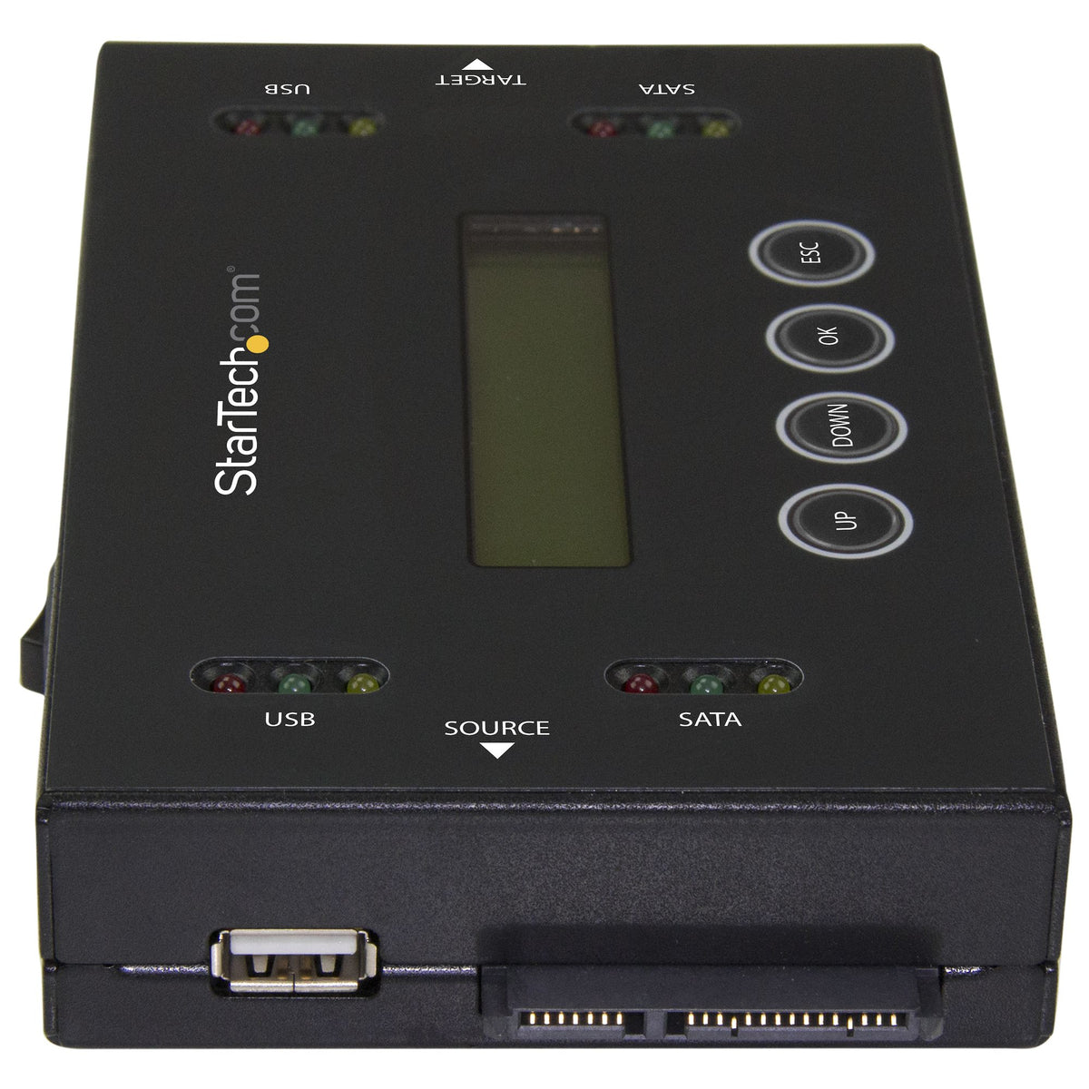 StarTech.com SU2DUPERA11 duplicador de datos o soporte Duplicador de discos duros Negro 2 copias