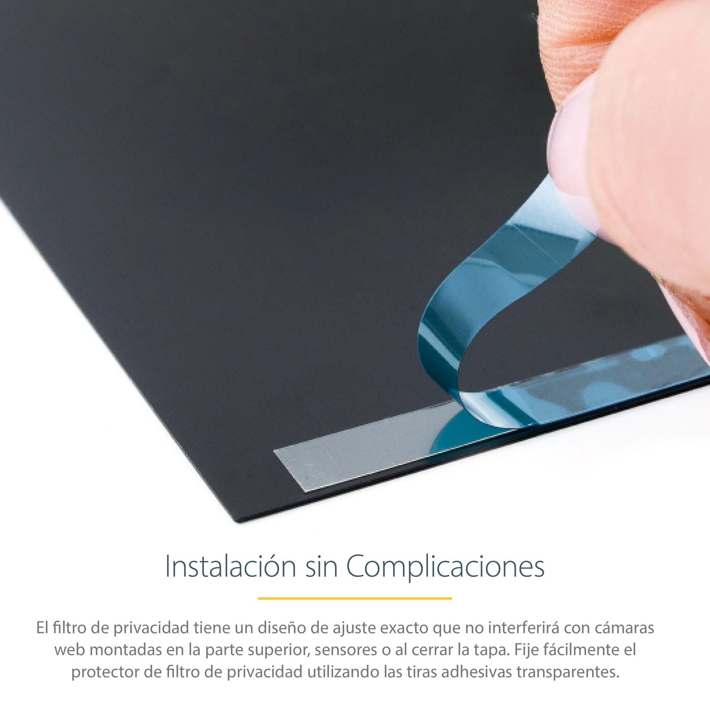 StarTech.com 14M21-PRIVACY-SCREEN filtro para monitor 35.6 cm (14") Computadora portátil Filtro de privacidad para pantallas sin marco