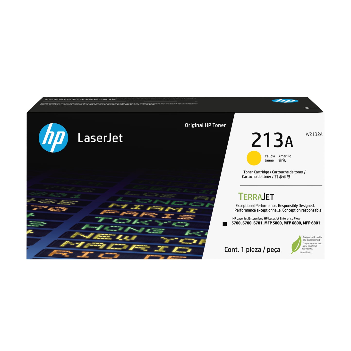 Tóner HP LaserJet 213A Rendimiento 3000 Páginas Color Amarillo