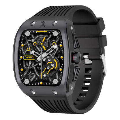 Perfect Choice PC-270201 reloj inteligente y deportivo 4.47 cm (1.76") 47 mm Digital 320 x 385 Pixeles Pantalla táctil Negro