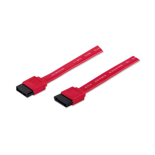 Cable Manhattan SATA HDD 50cm Color Rojo
