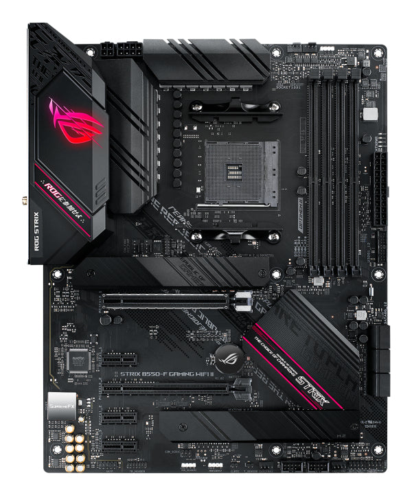 Tarjeta Madre Asus ROG STRIX B550-F GAMING WIFI II 4xDDR4 128GB 4800Mhz HDMI DP PCIe 4.0 M.2 S AM4 Ryzen Wi-Fi 6E ATX