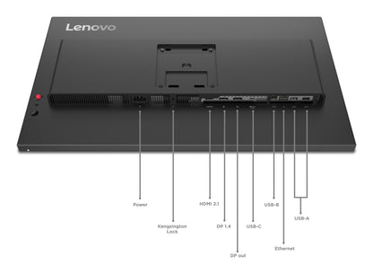 Lenovo ThinkVision P27QD-40 monitor de computadora 68.6 cm (27") 2560 x 1440 Pixeles Wide Quad HD LED Negro