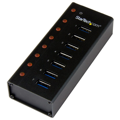 StarTech.com ST7300U3M nodo concentrador USB 3.2 Gen 1 (3.1 Gen 1) Type-B 5000 Mbit/s Negro
