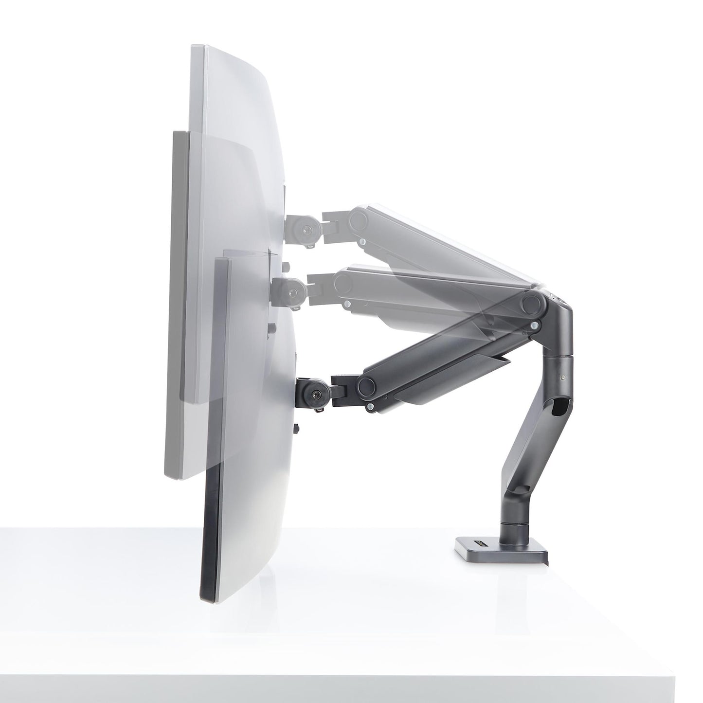 StarTech.com H1M1AG1-MONITOR-ARM soporte para pantalla plana 124.5 cm (49") Negro