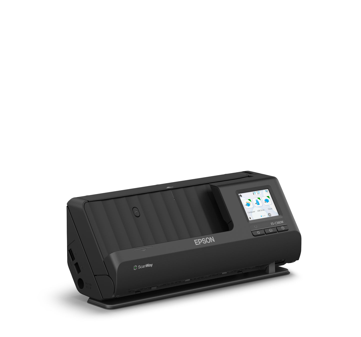 Epson ES-C380W ADF + Escáner de alimentación de hojas 600 x 600 DPI A4 Negro