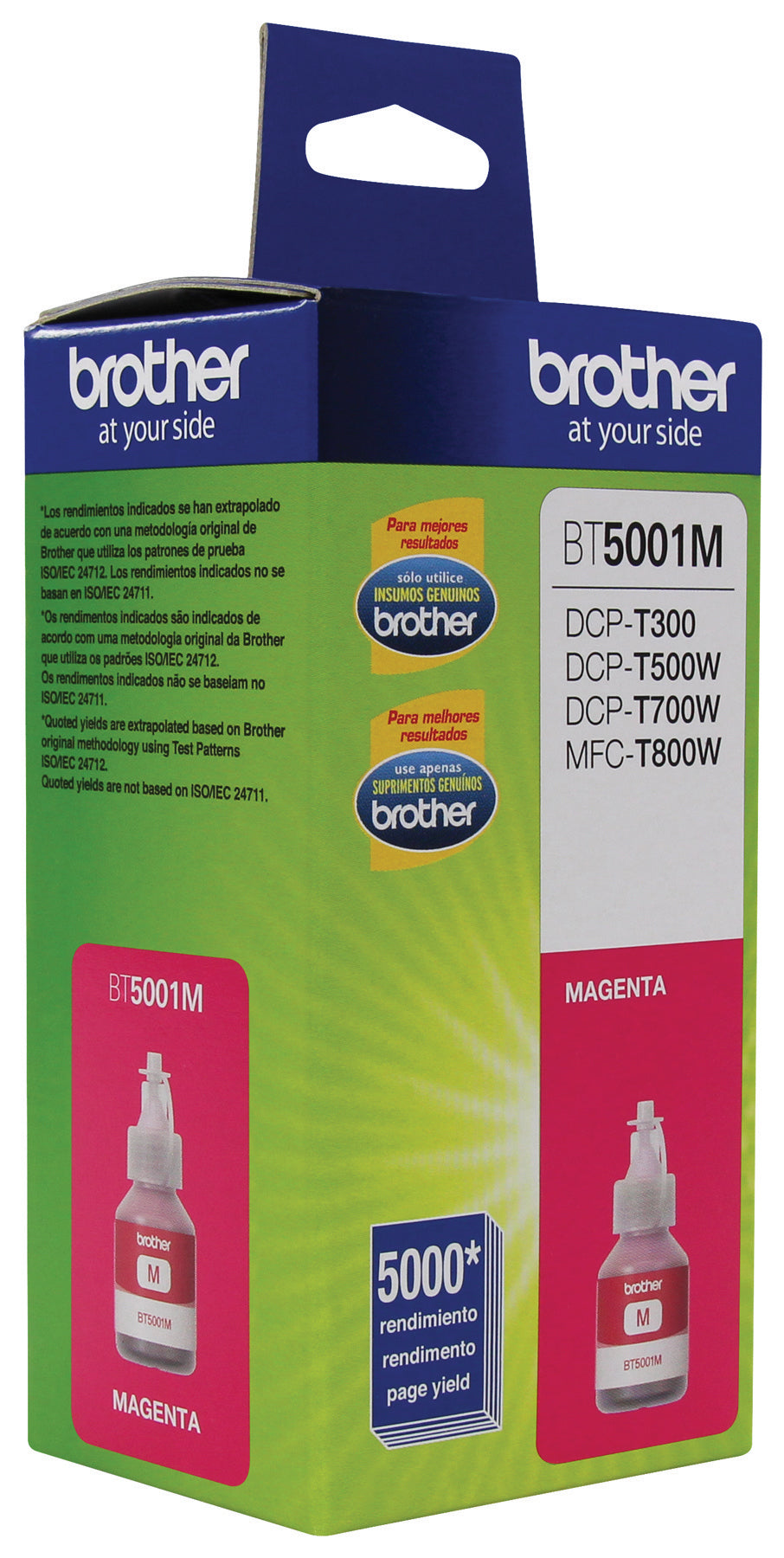 Brother BT5001M cartucho de tinta 1 pieza(s) Original Extra (Súper) alto rendimiento Magenta