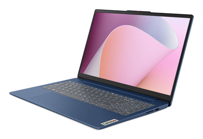 Laptop Lenovo IdeaPad Slim 3 15AMN8 15.6" FHD AMD Ryzen 3 7320U 8GB 512GB Radeon 610M W11 Home Azul Wi-Fi 6