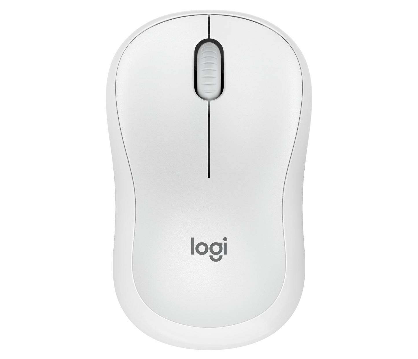 Mouse Logitech M240 Óptico Inalambrico Click Silencioso Bluetooth USB 100dpi Color Blanco